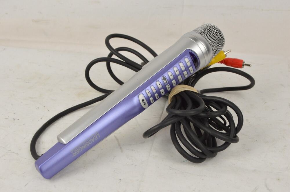 LeadSinger 2 LS-2100 Karaoke Microphone System 4 Cartridges - No Power Adapter